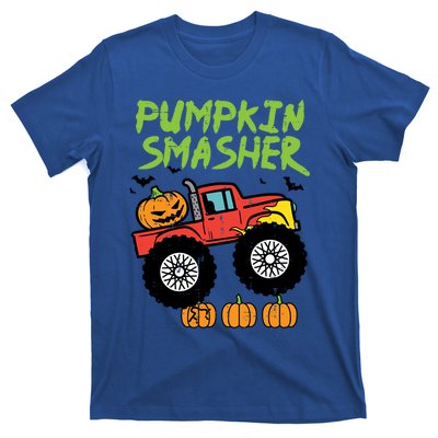 Halloween Pumpkin Smasher Monster Truck Costume Gift T-Shirt