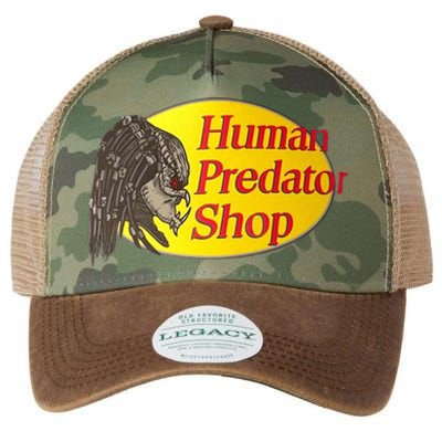 Human Predator Shop Funny Legacy Tie Dye Trucker Hat