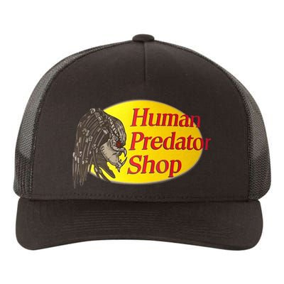 Human Predator Shop Funny Yupoong Adult 5-Panel Trucker Hat