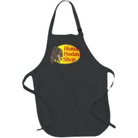 Human Predator Shop Funny Full-Length Apron With Pockets