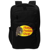 Human Predator Shop Funny Impact Tech Backpack