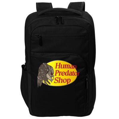 Human Predator Shop Funny Impact Tech Backpack