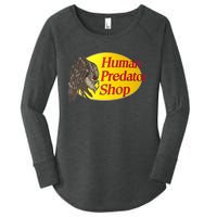 Human Predator Shop Funny Women's Perfect Tri Tunic Long Sleeve Shirt