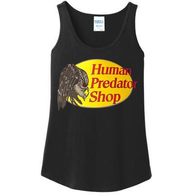 Human Predator Shop Funny Ladies Essential Tank