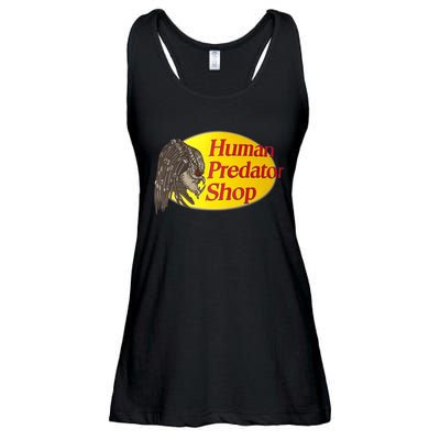 Human Predator Shop Funny Ladies Essential Flowy Tank