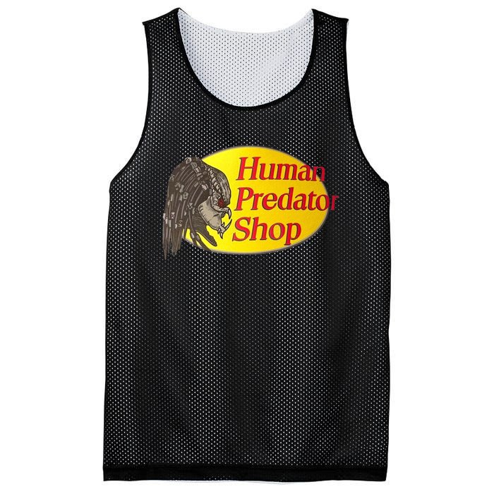 Human Predator Shop Funny Mesh Reversible Basketball Jersey Tank