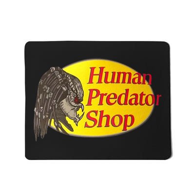 Human Predator Shop Funny Mousepad