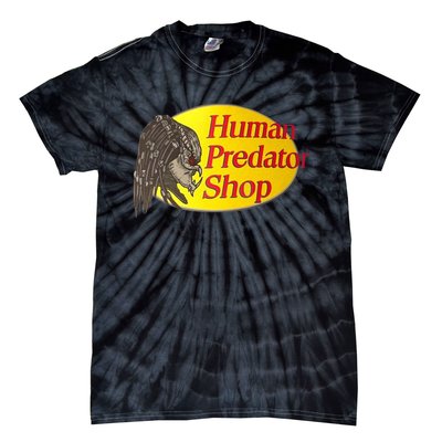 Human Predator Shop Funny Tie-Dye T-Shirt