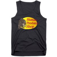 Human Predator Shop Funny Tank Top