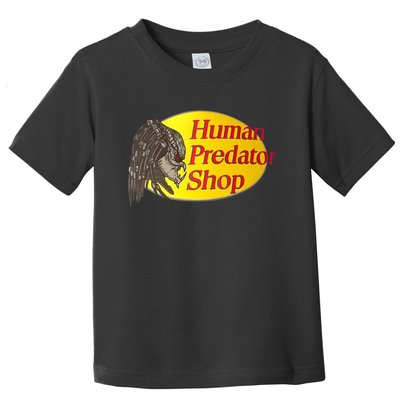 Human Predator Shop Funny Toddler T-Shirt