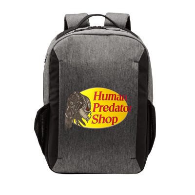 Human Predator Shop Funny Vector Backpack