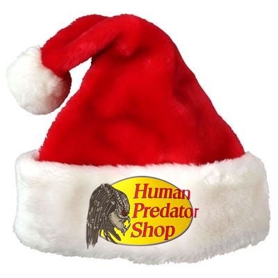 Human Predator Shop Funny Premium Christmas Santa Hat