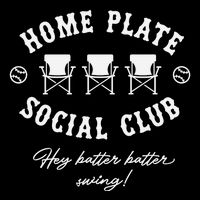 Home Plate Social Club  Baseball Season Doggie Tank