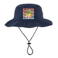 Hawaii Pineapple Summer Groovy Retro Bucket Hat