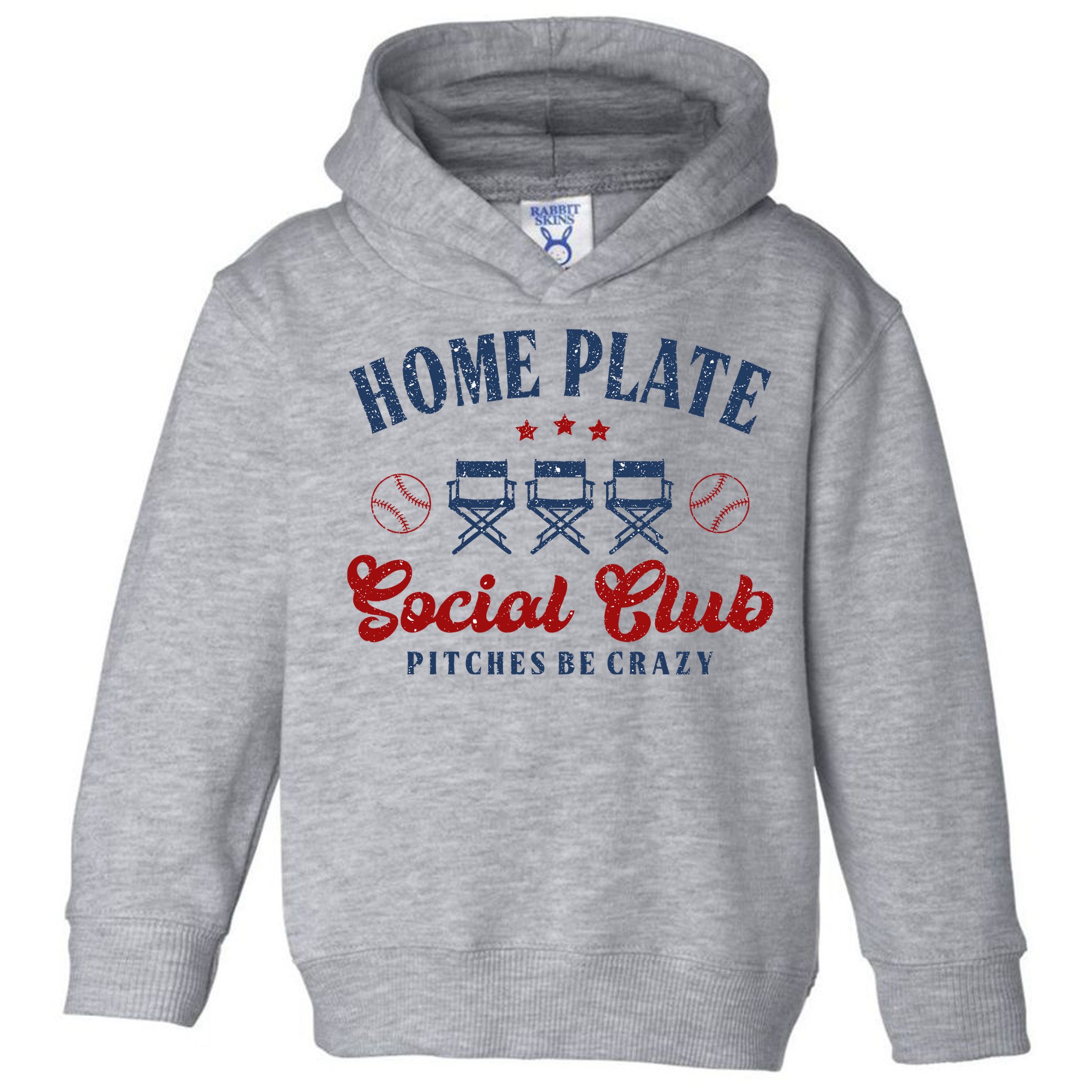 Home Plate Social Club Softball Toddler Hoodie