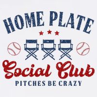 Home Plate Social Club Softball Cooling Performance Crew T-Shirt