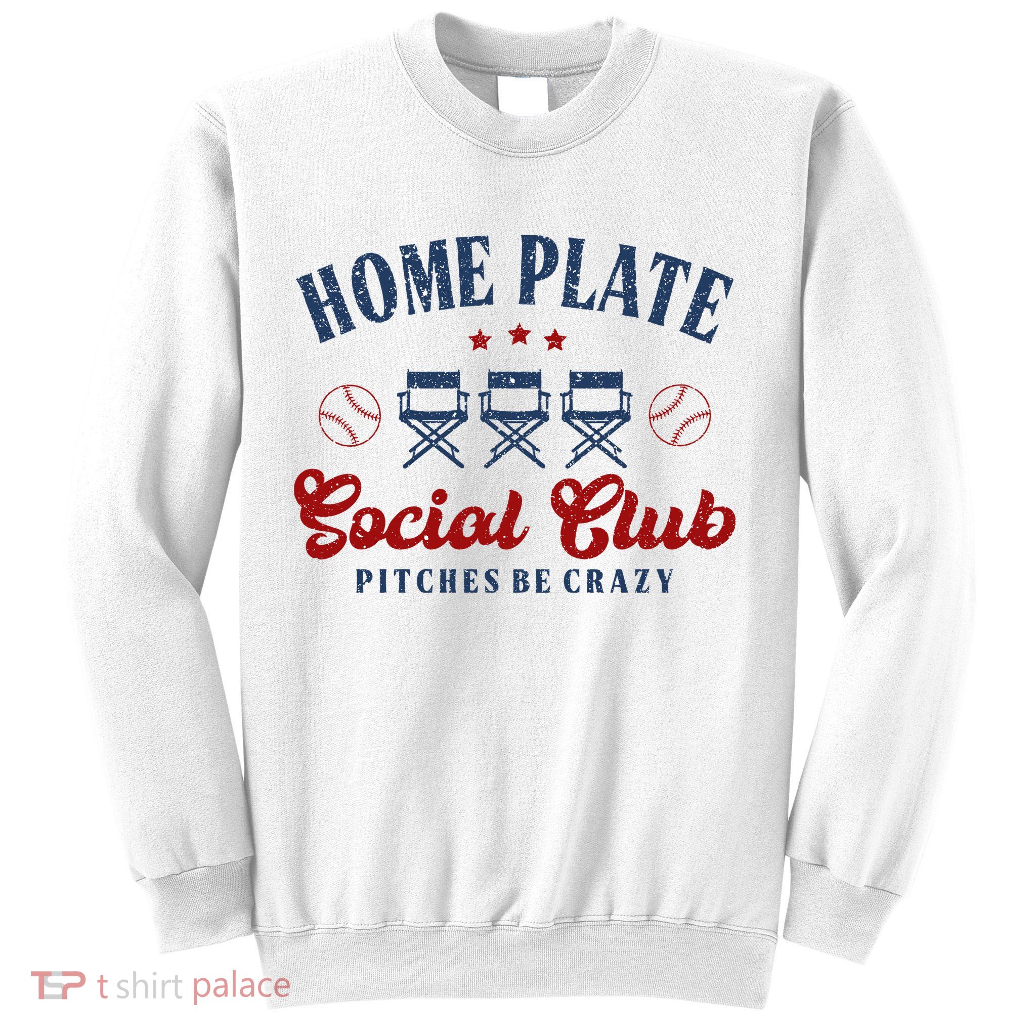 Home Plate Social Club Softball Sweatshirt