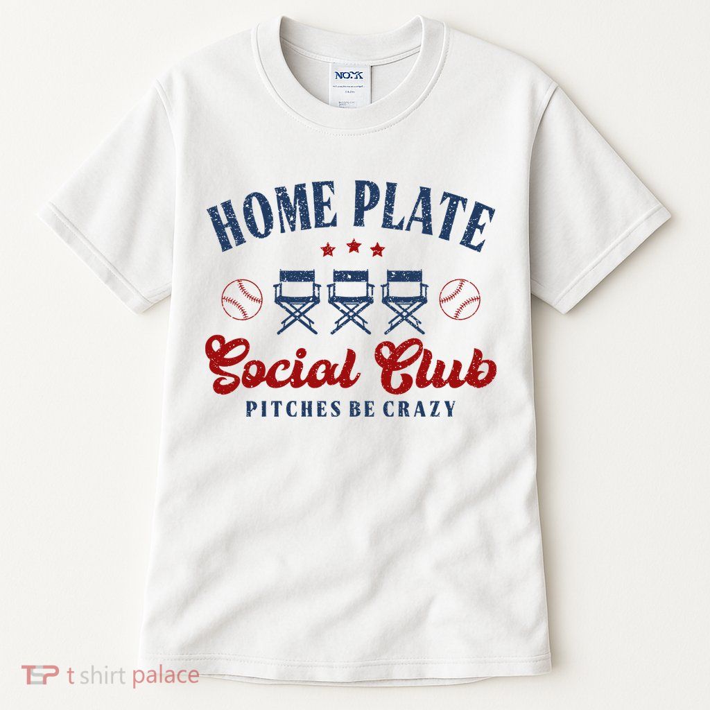 Home Plate Social Club Softball Tall T-Shirt