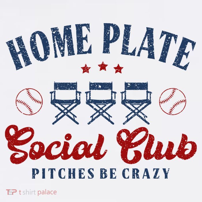 Home Plate Social Club Softball Tank Top