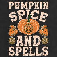 Halloween Pumpkin Spice And Spells Adult Drive Performance Visor