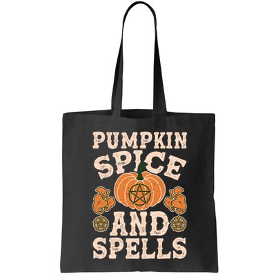 Halloween Pumpkin Spice And Spells Bag