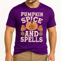 Halloween Pumpkin Spice And Spells Cooling Performance Crew T-Shirt