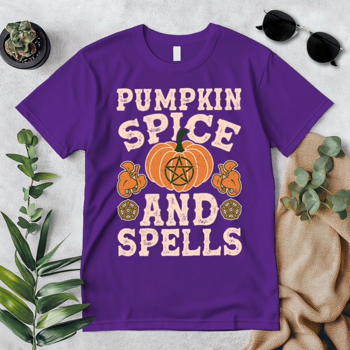 Halloween Pumpkin Spice And Spells Premium T-Shirt