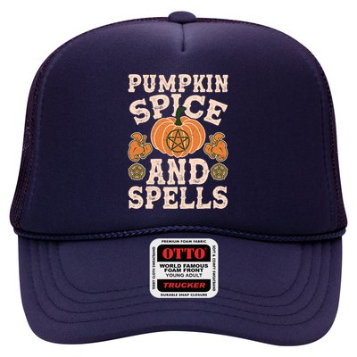 Halloween Pumpkin Spice And Spells Trucker Hat