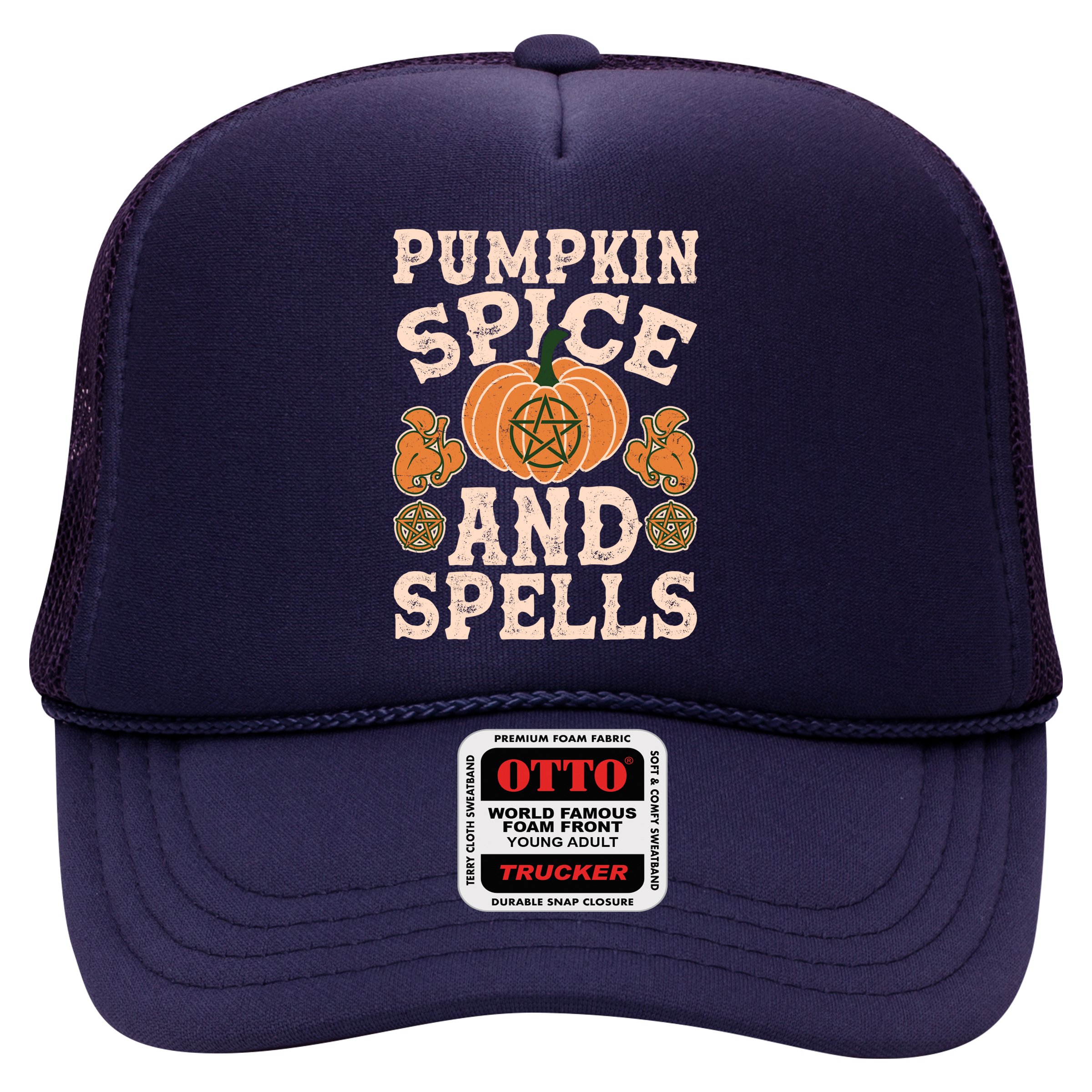 Halloween Pumpkin Spice And Spells Hat
