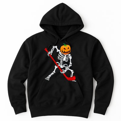 Hockey Player Skeleton Halloween Pumkin Costume For Boy Hoodie