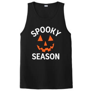 Halloween Pumpkin SpookySeason Design Funny Gift PosiCharge Competitor Tank