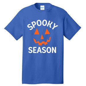 Halloween Pumpkin SpookySeason Design Funny Gift Tall T-Shirt