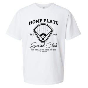 Home Plate Social Club Baseball Mom Sueded Cloud Jersey T-Shirt