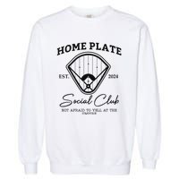 Home Plate Social Club Baseball Mom Garment-Dyed Sweatshirt