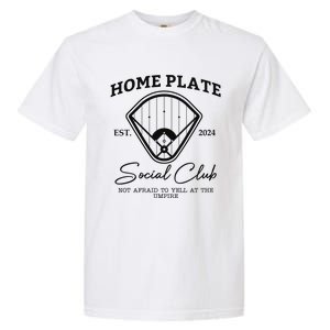 Home Plate Social Club Baseball Mom Garment-Dyed Heavyweight T-Shirt