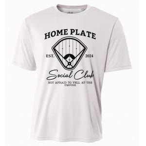 Home Plate Social Club Baseball Mom Cooling Performance Crew T-Shirt