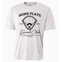 Home Plate Social Club Baseball Mom Cooling Performance Crew T-Shirt