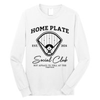 Home Plate Social Club Baseball Mom Long Sleeve Shirt