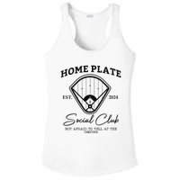 Home Plate Social Club Baseball Mom Ladies PosiCharge Competitor Racerback Tank