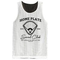 Home Plate Social Club Baseball Mom Mesh Reversible Basketball Jersey Tank