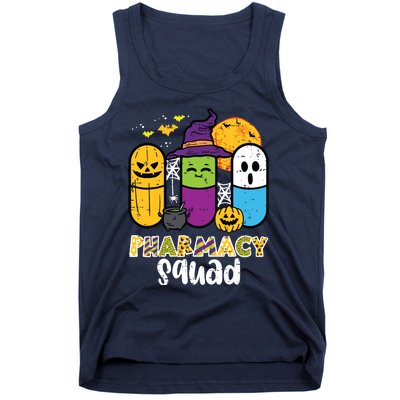 Halloween Pharmacy Squad Pills Costume Pharmacist Women Tank Top