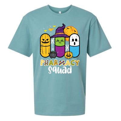 Halloween Pharmacy Squad Pills Costume Pharmacist Women Sueded Cloud Jersey T-Shirt