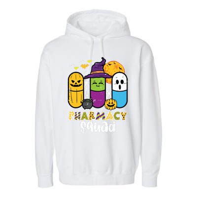 Halloween Pharmacy Squad Pills Costume Pharmacist Women Garment-Dyed Fleece Hoodie