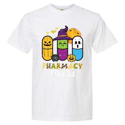 Halloween Pharmacy Squad Pills Costume Pharmacist Women Garment-Dyed Heavyweight T-Shirt