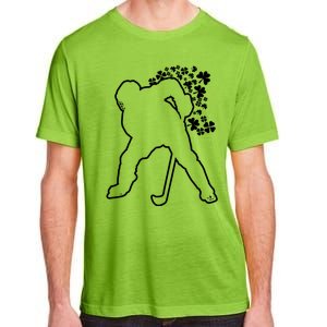 Hockey Player St Patricks Day Meaningful Gift Adult ChromaSoft Performance T-Shirt