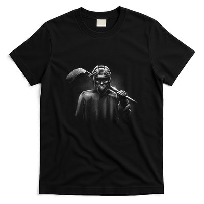 Hockey Player Sketch T-Shirt