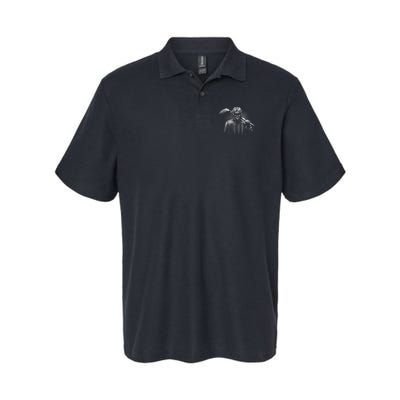 Hockey Player Sketch Polo
