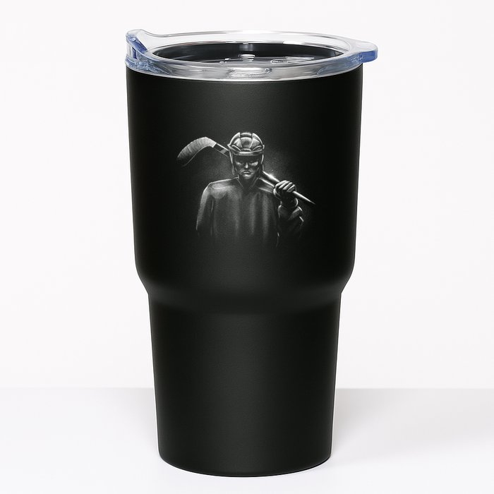 Hockey Player Sketch Tumbler