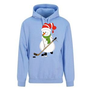 Hockey Playing Snow Gift Unisex Surf Hoodie