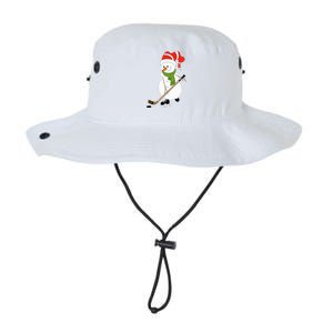 Hockey Playing Snow Gift Legacy Cool Fit Booney Bucket Hat